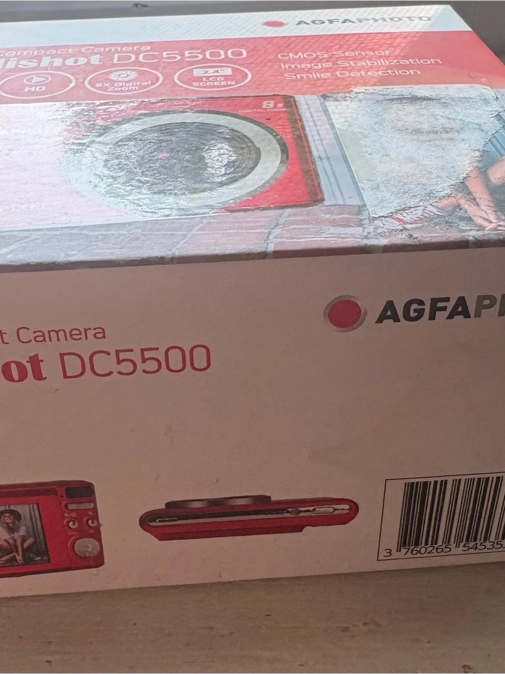 Red Alishot DC5500 Compact Digital Camera